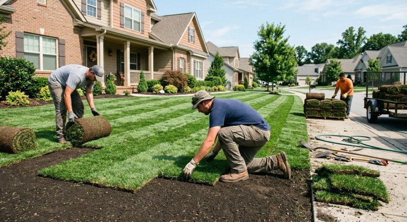 Sod Laying Service in Aiken, SC