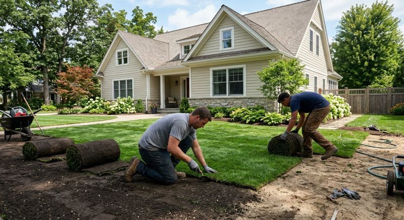 Sodding Service in Rockwall, TX